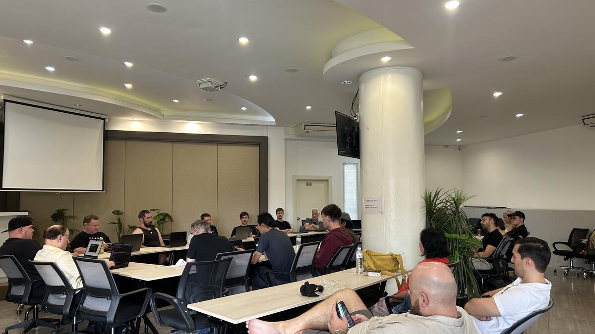 AI Engineers Saturday — Chiang Mai meetup room
