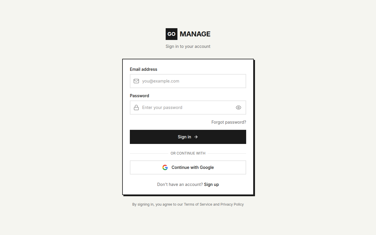 GO-MANAGE